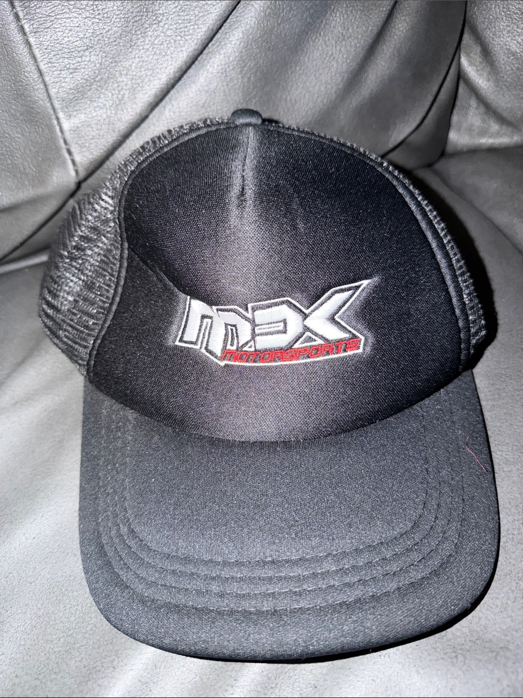 Mdx Motorsports Racing Black Trucker Hat